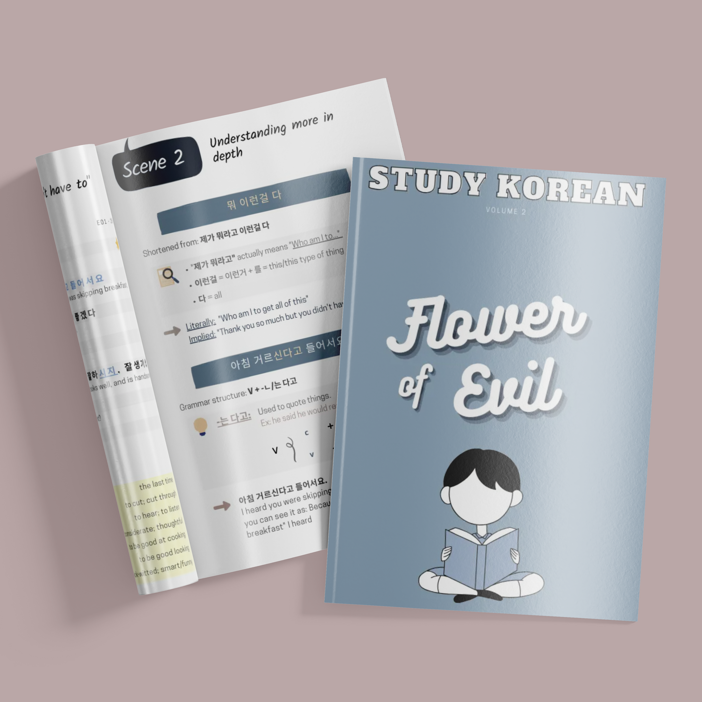 FLOWER OF EVIL - Korean Study Guide